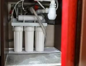 Water filter install